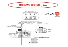 1 دستور MODRW / MODRD - ارتباط PLC با سروو 2B از طریق شبکه مدباس